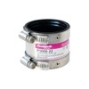 Fernco 3000-22 Proflex Shielded Pipe Coupling Connector Cast Iron, Plastic,