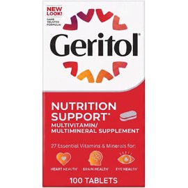 Geritol Complete Tablets, 100 Count (Pack of 3)