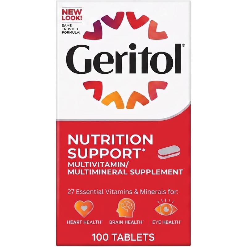 Geritol Complete Tablets, 100 Count (Pack of 3)