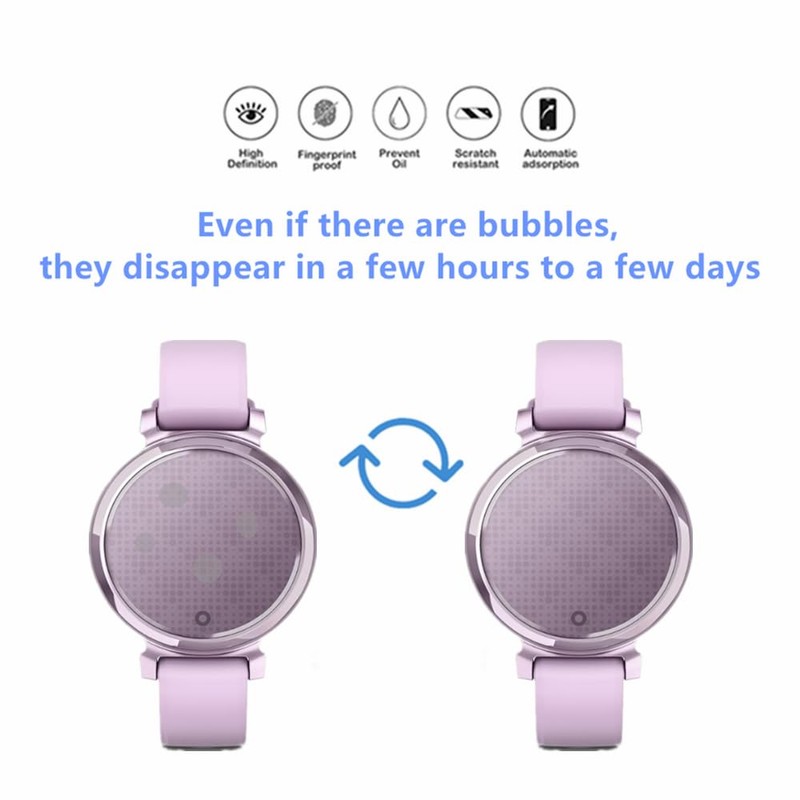 MIHENCE Screen Protector Compatible for Garmin Lily 2 Smartwatch, HD