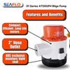SEAFLO Electric Marine Bilge Pumps (4700 GPH)