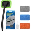 Car Windshield Cleaning Tool – Extendable Handle with 4 Washable