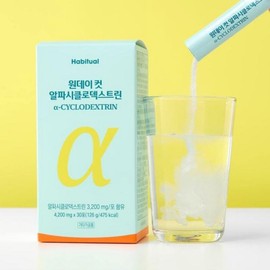 High-content Alpha CD efficacy Alpha Cyclodext Alpha CD Powder Calorie Cutting Agent 30 packets / 고함량 알파cd 효능 알파시클로덱스트 알파시디 분말 칼로리 컷팅제 30포