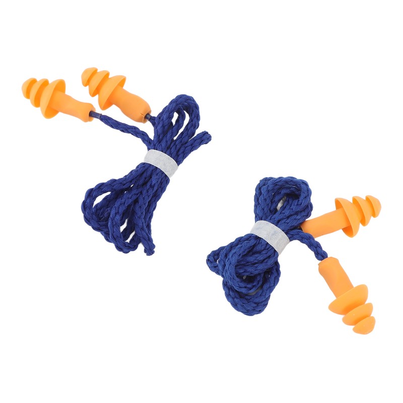 2Pcs Earplug Soft Silicone Ear Plug Tree Design Noise Reduction