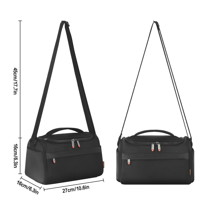 FOSOTO Camera Bag, Waterproof Shockproof Camera Case, Large Capacity Camera