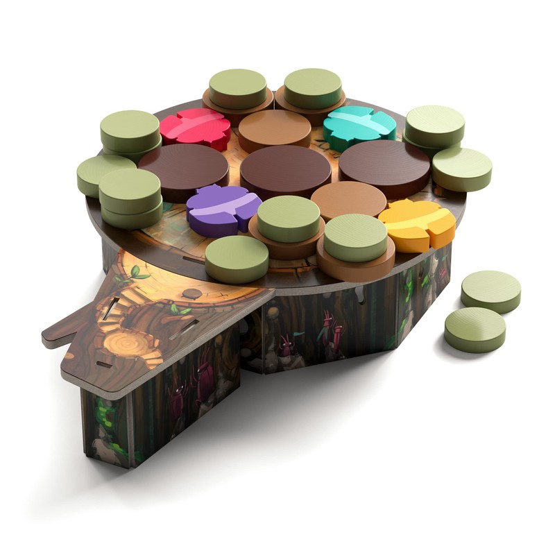 Allplay Kabuto Sumo Board Game | Family-Friendly Beetle Wrestling Strategy