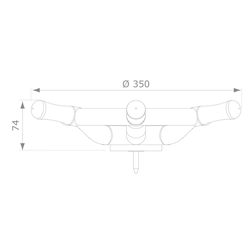 Axi Steering Wheel Blue
