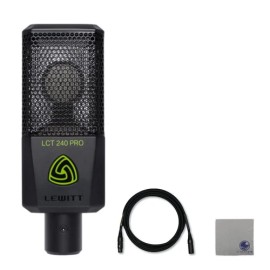 Lewitt Audio LCT-240-PRO-BLK with accessories
