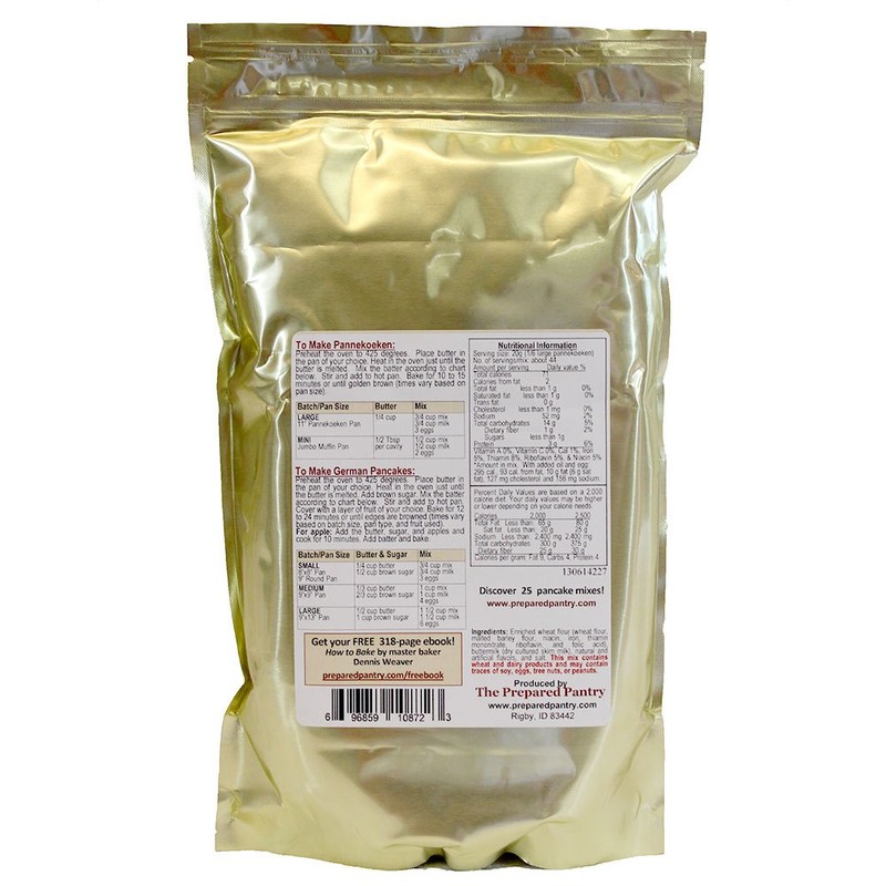 The Prepared Pantry Classic Pannekoeken & German Pancake Mix (2
