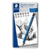 STAEDTLER Mars Lumograph Art Drawing Pencils (12-Pack) – Sustainable, Break-Resistant