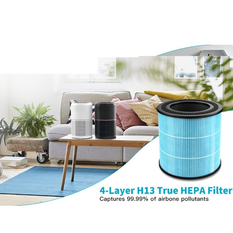 Multilayer Nylon Air Purifier Filter for AIRTOK AP0601 Replacement Accessories,