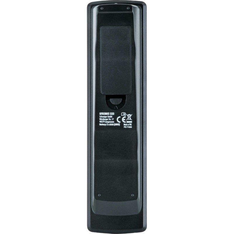 SCHWAIGER -UFB3802 533-8 IN 1 Universal Remote Control | Ideal