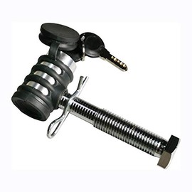 MaxxHaul Pin de Bloqueo Roscado 50376 para Soportes de Bicicleta 70210, 50250 y 50606, Negro