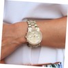 Gatuida 1pcs Rhinestone Decorative Watch Case Ring Cover for Watch