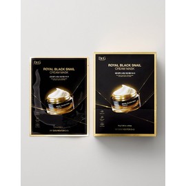 Dr.G [닥터지] 로얄 블랙 스네일 크림 마스크 16g 10P [Dr. G] Royal Black Snail Cream Mask 16g 10P