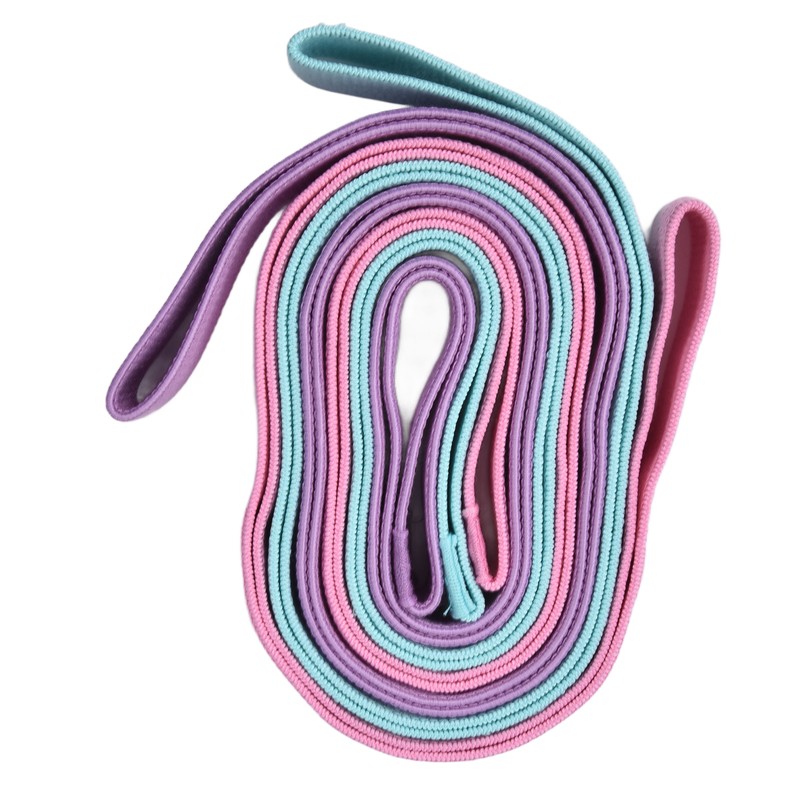 Yoga Stretch Belt 3 Colors Elastic Safe Fitness Resistance Band