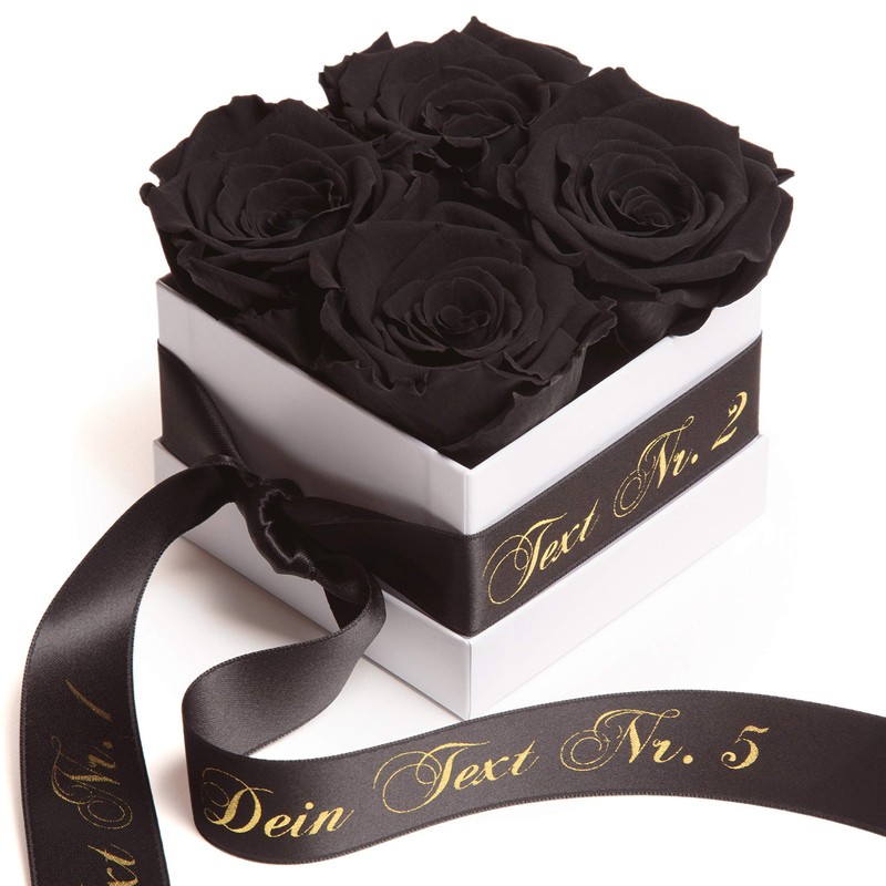ROSEMARIE SCHULZ Heidelberg Rose Box with Desired Text and Infinity