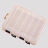 KANANA JCB202 Plastic Fishing Box Bait Box Accessory Box Fishing