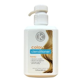 KEColor Cleanse and Condition Hair Treatment, Colour Deposit and Maintenance, 355 ml (Honey)