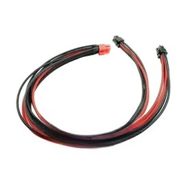 lilila-ree PCIe Cable for Antec PSUs, CPU 8 Pin Male to Dual PCIe 8 Pin (6+2) Male GPU Power Adapter Sleeved 25-inch(63cm)