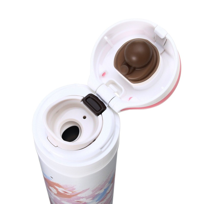 スターバックス SAKURA 2018 ワンタッチ ステンレスボトル ピンクブラッシュ 450ml