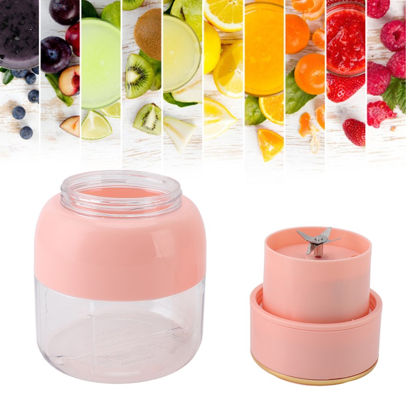Portable Blender 800ml Capacity Electric Portable Juice Cup USB Rechargeable
