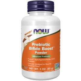 NOW Foods Supplements, Prebiotic Bifido Boost with PreticX™ Xylooligosaccharide (XOS) Prebiotic, Powder, 3-Ounce