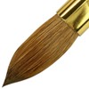Professional 100% Kolinsky Hair Bristles Oval Style Acrylic Nail Brush