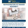 Whirlpool W11548540 OEM Refrigerator Ice Maker Assembly