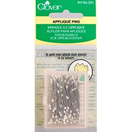Clover Applique Pins, 150 EA per Pack