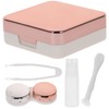 ROSENICE Contact Lens Case Mini Travel Simple Contact Lens Box