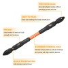 sourcing map 2pcs Impact Tough Phillips Screwdriver Power Bits 6.35mm