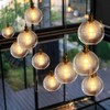 Glooglitter 4 Pack Fixture Replacement Globe Shade 8 Inch Diameter