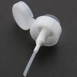 One-Touch Dispenser Empty Bottle for Acetone Remover 100ml Clear Press-down Empty Bottle 100ml 6ea