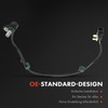 Frankberg 2 x ABS sensor rear left right compatible with