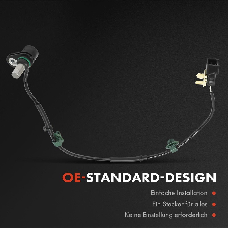 Frankberg 2 x ABS sensor rear left right compatible with