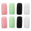 8pcs Travel Leak Proofing Elastic Sleeve Bottle Covers Soft Silicone