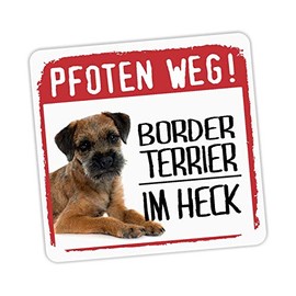 siviwonder Border Terrier Sticker Paw Way Dog Sticker Film Dog