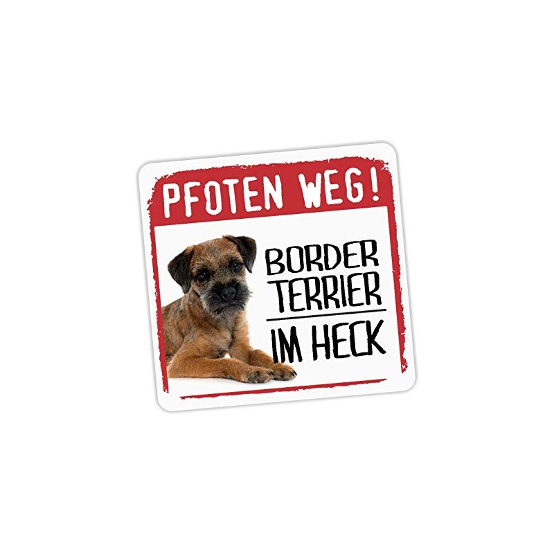 siviwonder Border Terrier Sticker Paw Way Dog Sticker Film Dog