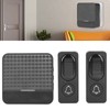 Wireless Door Bell Alarm System Waterproof Solar Electric Doorbell with