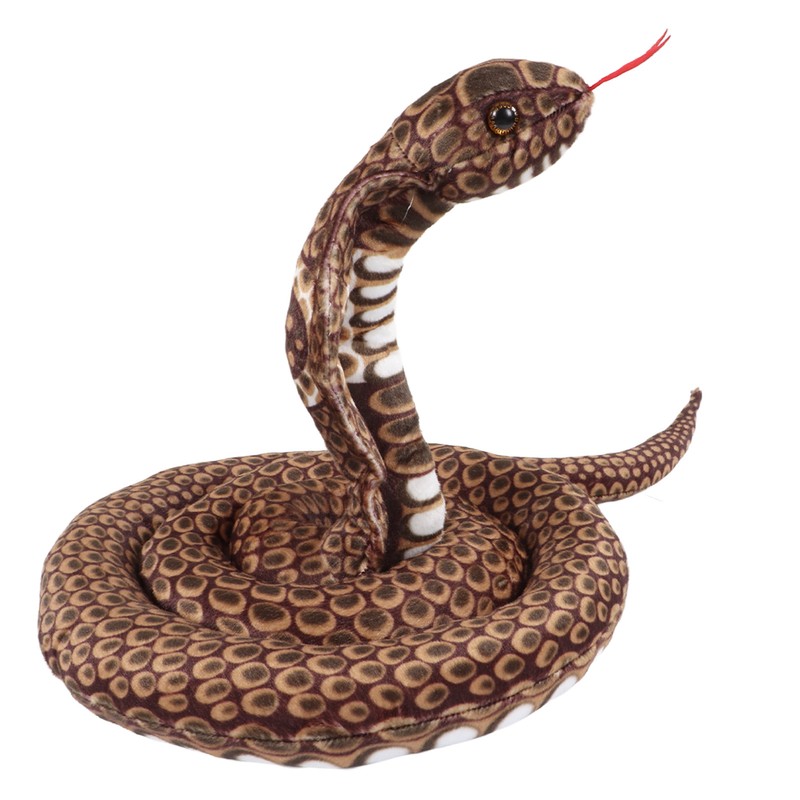 Plush Snake Doll Soft Comfortable Sleeping Pillow Plush Stuffed Snake