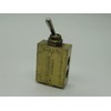 Clippard MJTV-4 4-Way Toggle Valve, Enp Steel Toggle, 1/8” NPT,