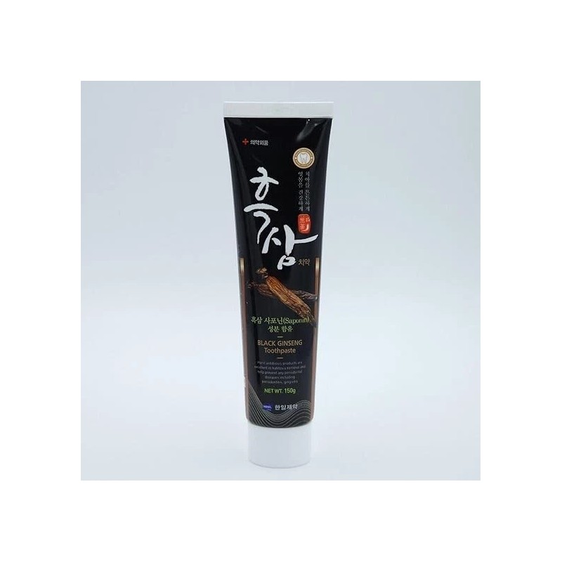 Hanil Pharma Korea Black Ginseng Toothpaste 150g x 2 pcs