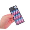 Gatuida 1800pcs Transparent Long Strip Sticky Page Markers Removable Highlighter