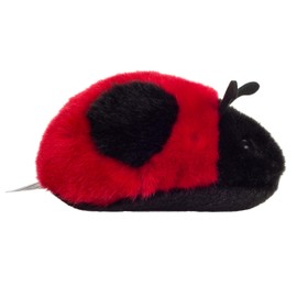 Teddy Hermann 92662 Ladybird 11 cm, Cuddly Toy, Plush Toy with Recycled Filling