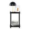 Furinno Simplistic 1-Tier End Side Night Stand/Bedside Table with Plastic