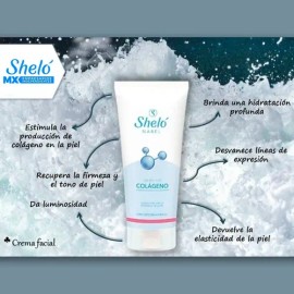 Crema Hidratante Facial Antiedad Colageno Antiarrugas 250ml                                                                                           
