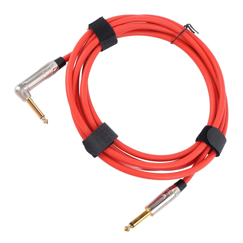 Musical Instrument Cable 6.35 Electric Folk Guitar Bass Audio Connection