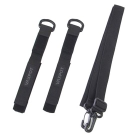 VAXPOT VA-3496 BLK Ski Carry Belt Ski Band with Shoulder Strap