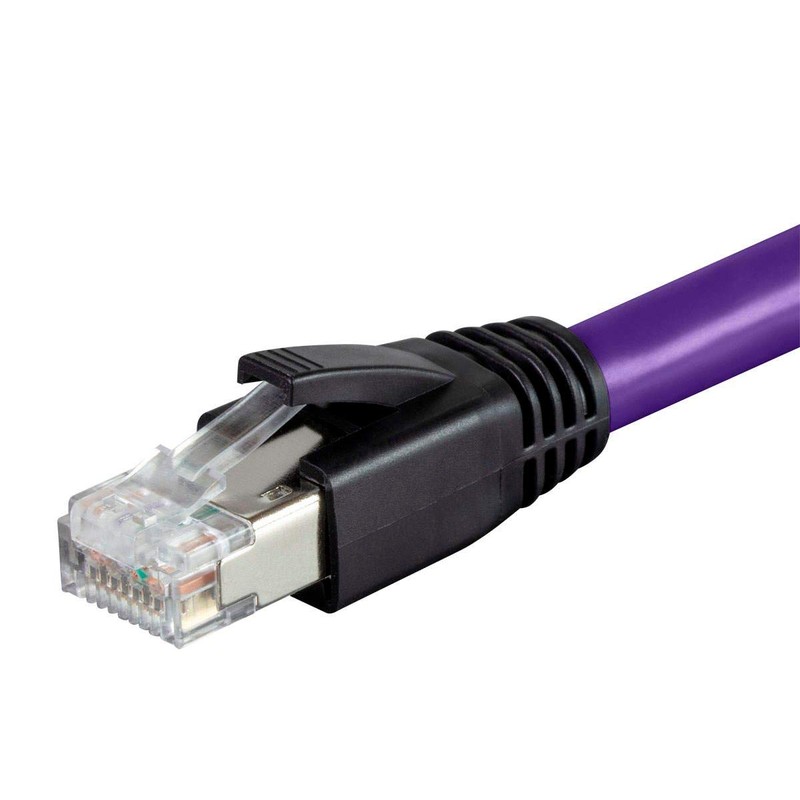 Monoprice 131077 Cat8 Ethernet Network Cable - 1 feet -